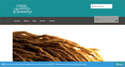 Desktop Screenshot of darkershadesofbeauty.com.au